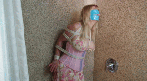 www.xsiteability.com - Hotel Hostage Drenched in the Shower - Lorelei thumbnail