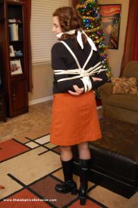 www.xsiteability.com - Black and Orange Dress thumbnail