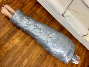 www.xsiteability.com - Whitney Morgan: Duct Tape Mummification - Photos thumbnail
