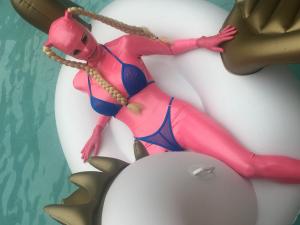 www.xsiteability.com - Pool Inflatable Humping Fetish Doll: Latex Lara - photos thumbnail